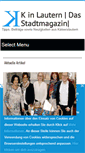 Mobile Screenshot of k-in-lautern.net